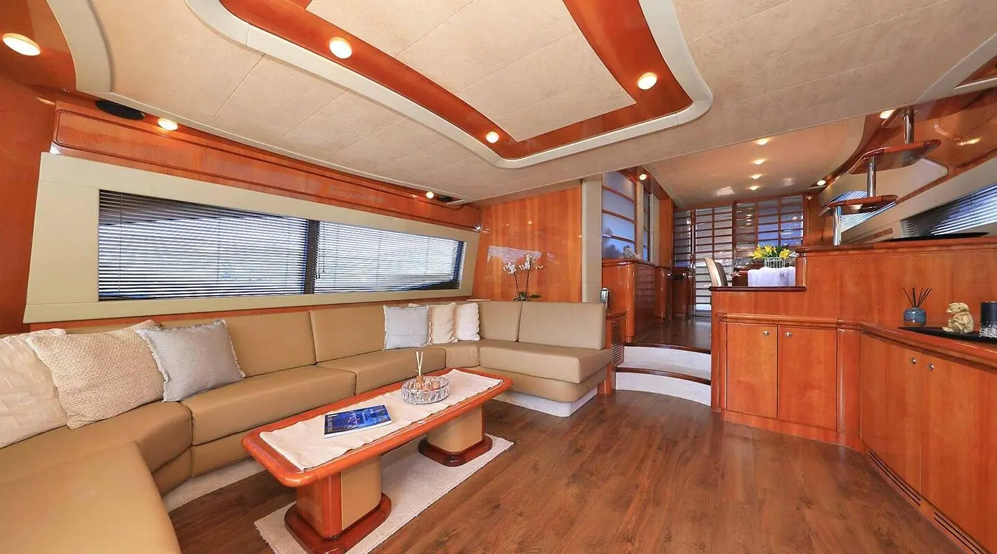 Luxury Motor Yacht Interior