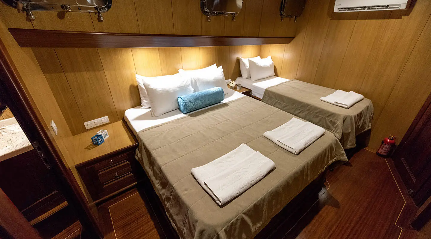 Luxury Gulet Sailing Sunset
