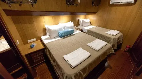 Luxury Gulet Sailing Sunset