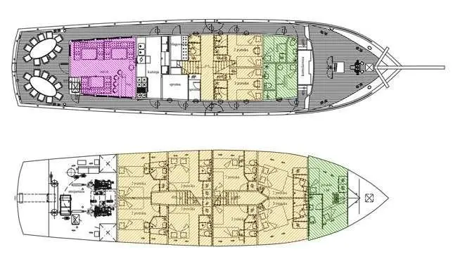 Tajna Mora Deckplan