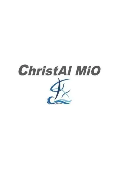 Christal Mio yacht shown on calm water with clear sky and bow visible