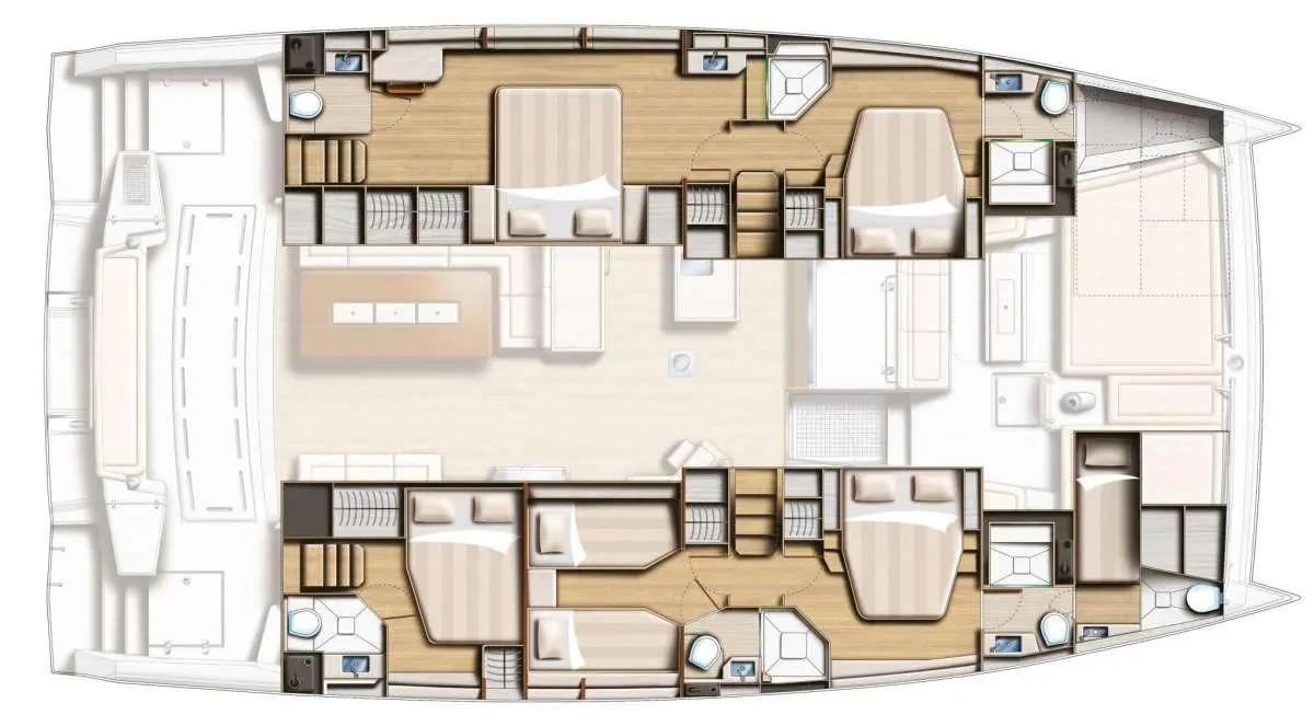 Ocean Lounge Deckplan