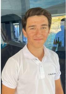 Crew Member White Polo Yacht