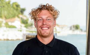 Crew Member Portrait Marina Background