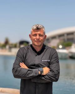 Crew Member Black Shirt Marina