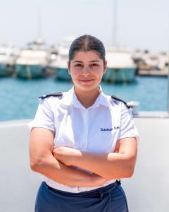 Crew Member White Uniform Marina