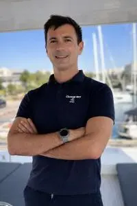 Crew Member Navy Polo Yacht Deck