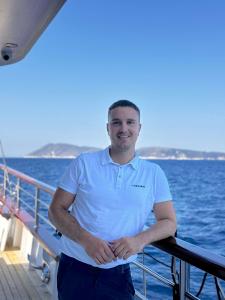 Crew Member On Yacht Deck Corsario