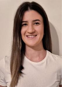 Woman White Tshirt Portrait