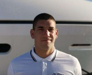 Crew Member White Polo Yacht