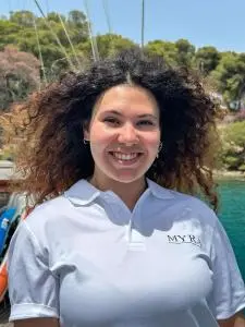 Smiling Crew Member Myri Polo