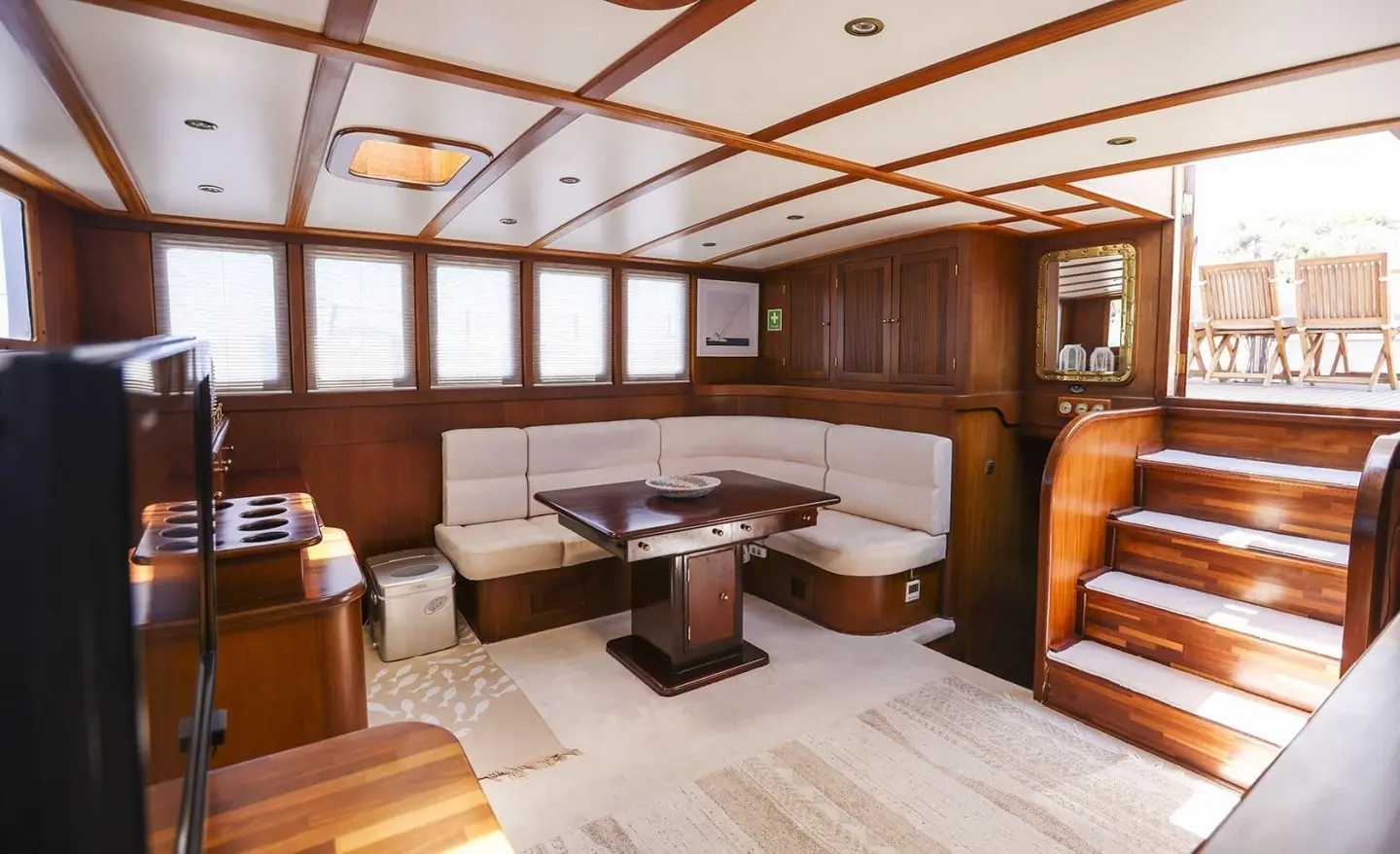 Luxury Gulet Sailing Sunset