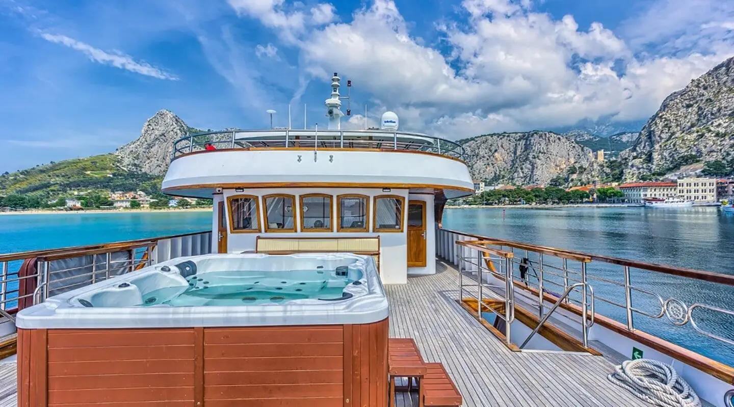 Luxury Yacht Melody Deck