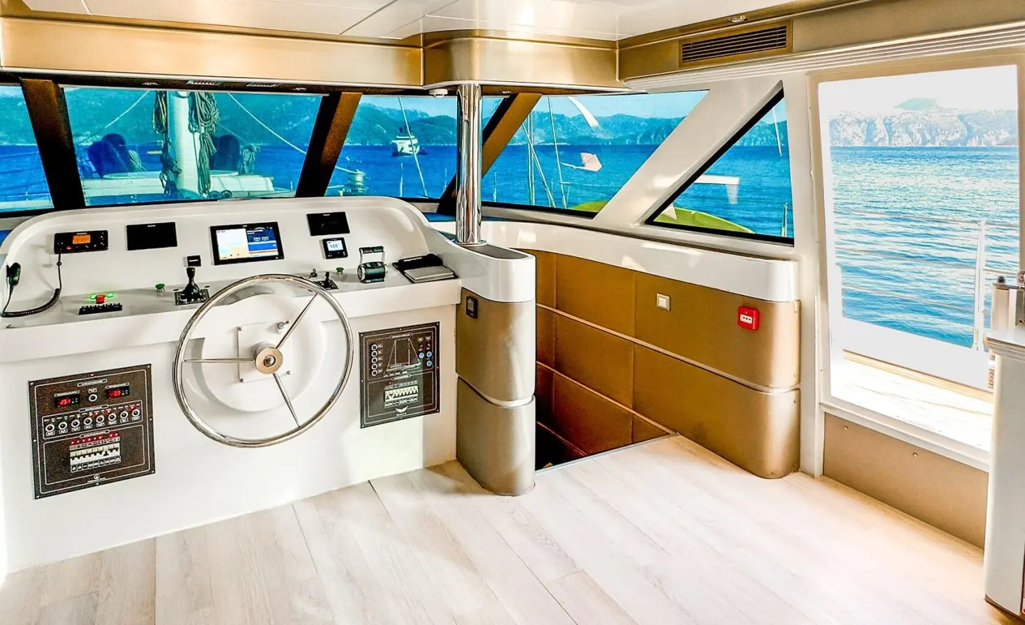 Luxury Gulet Sailing Sunset