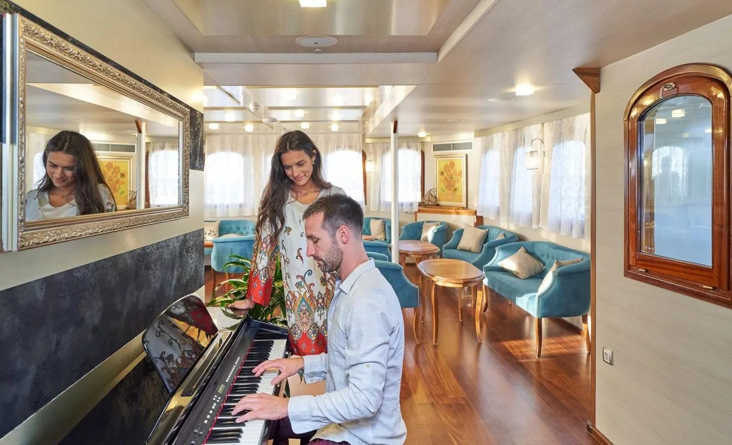 Luxury Yacht Casablanca Interior