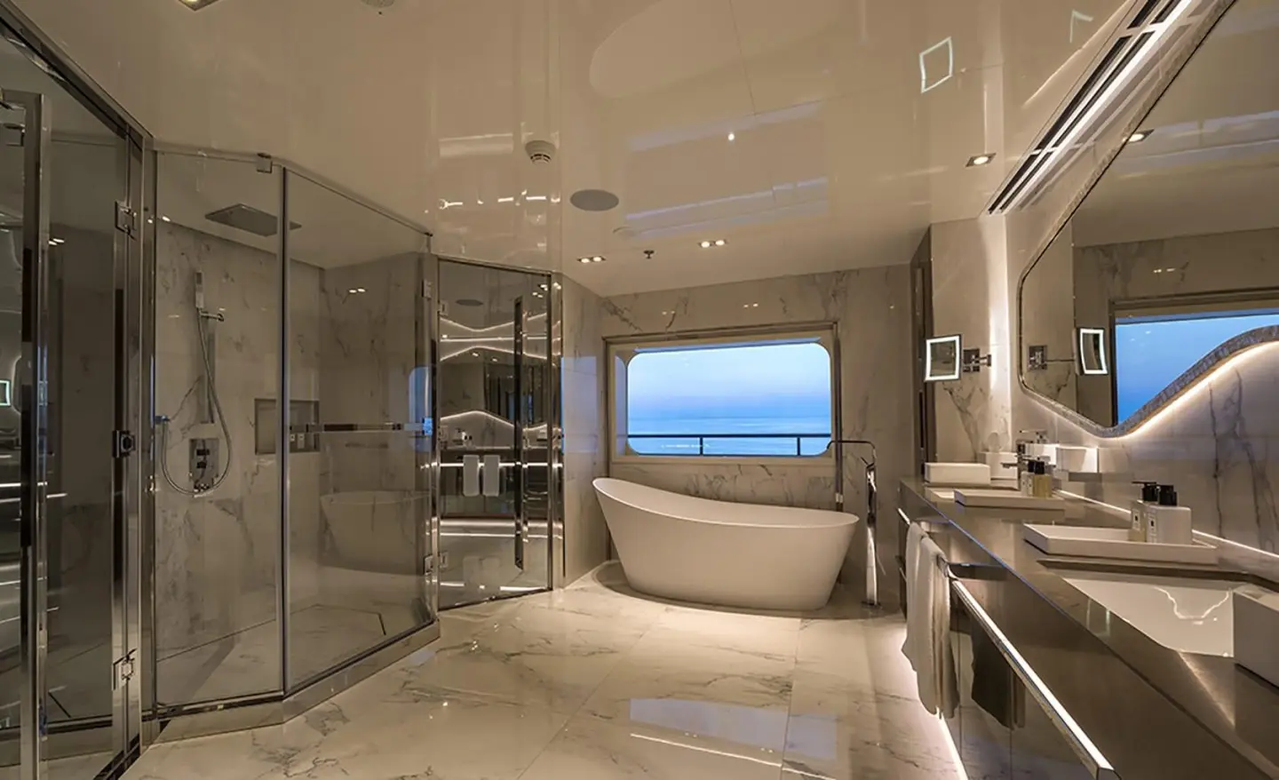 Luxury Yacht Marquise Deck